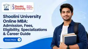 Shoolini University Online MBA