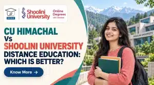 CU Himachal Vs Shoolini University